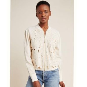 Anthropology cutouts jacket. Size Small